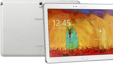 Samsung galaxy note 10.1 comparison.  Operating system and applications